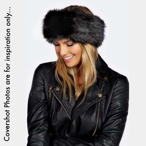 🎁GIFT IDEAS🎁OS/NWOT/Faux fur head wrap